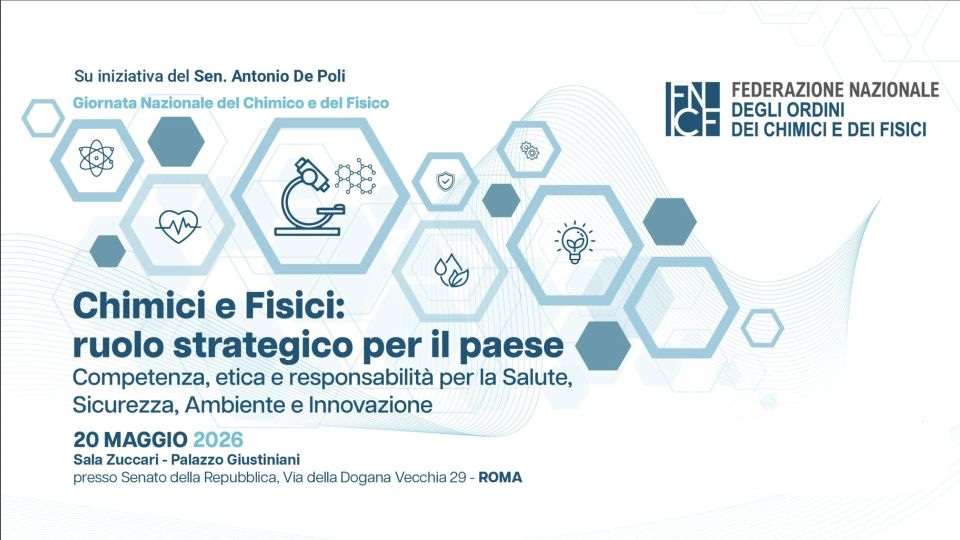 Giornata Nazionale del Chimico e del Fisico 2026